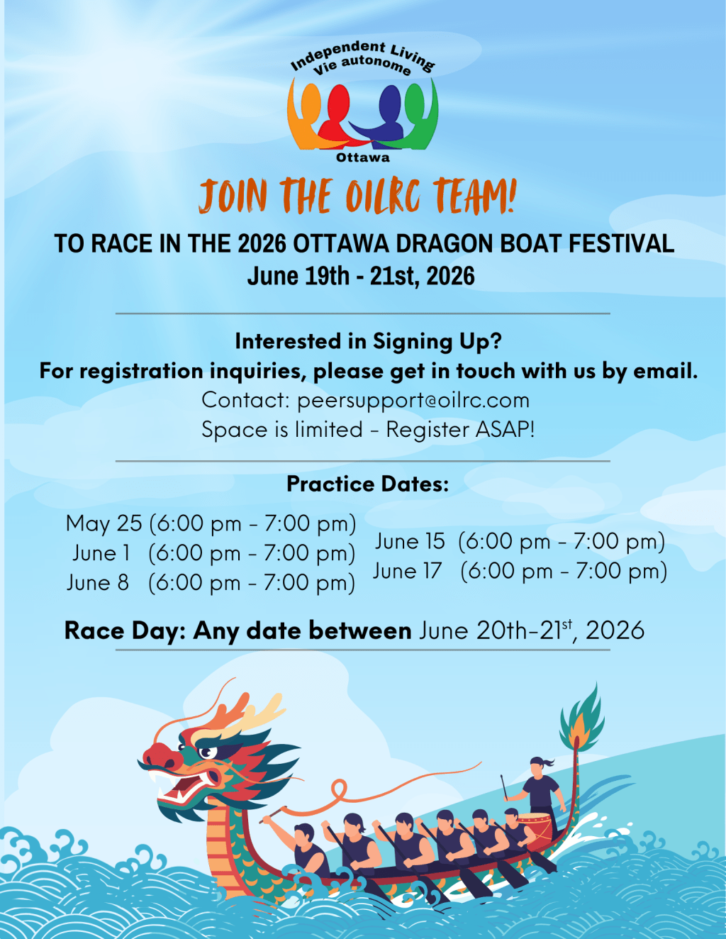 2026 Dragon Boat&nbsp;Race