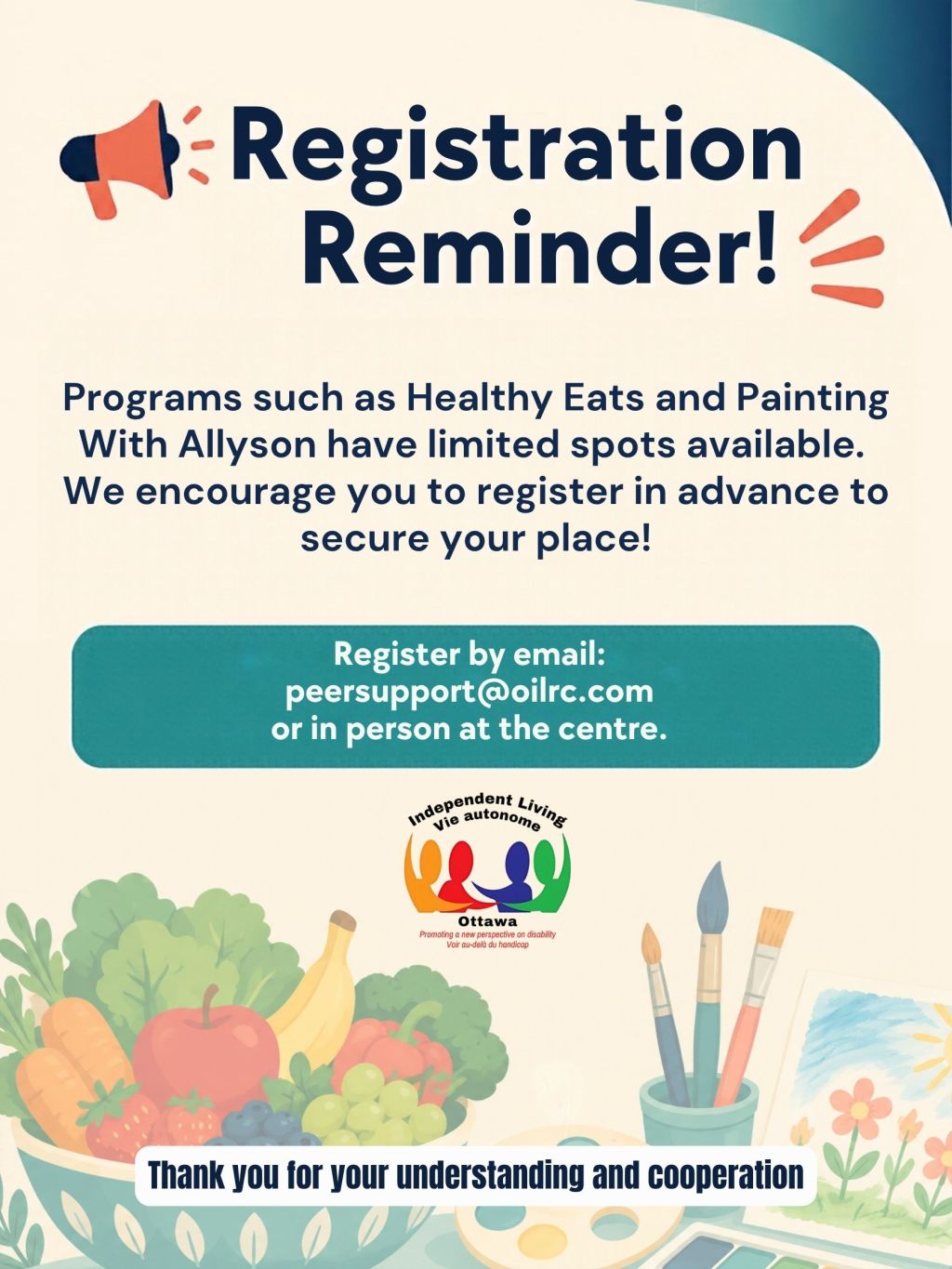 Registration Reminder